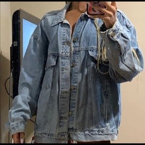 men’s urban outfitters denim jacket